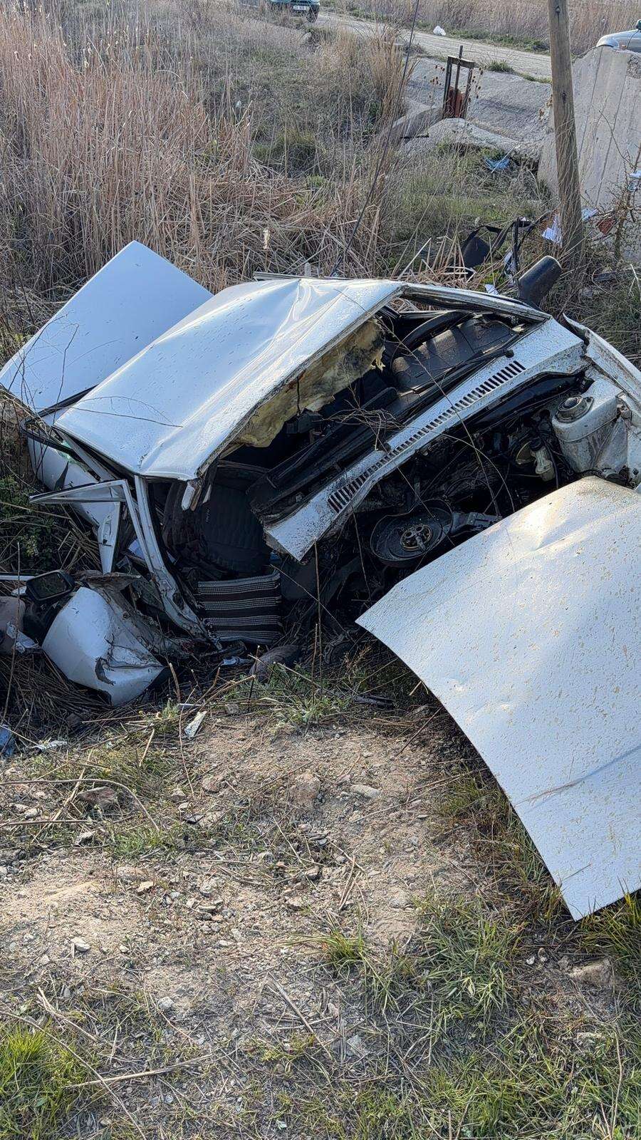 Konya’da otomobil bu hale geldi! 1 ölü, 1 yaralı var 12